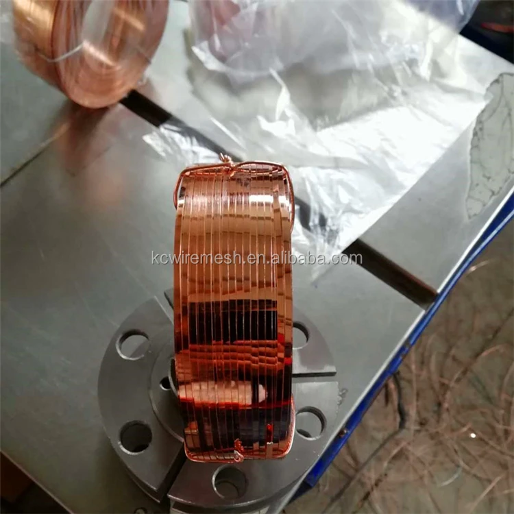 Factory!!!!!!!! Kangchen copper wire scrap, Carton Copper Coating Stitching Flat Wire