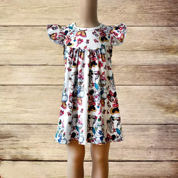 new design high quality children clothing girls sweet dress manufacturers in china