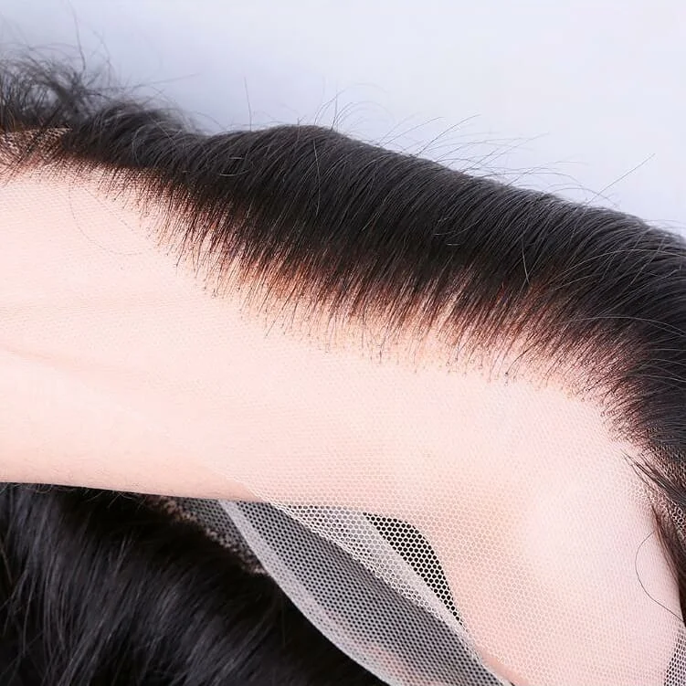 
Натуральные человеческие волосы Presell HD на сетке, парики спереди на сетке с отбеленными узлами 