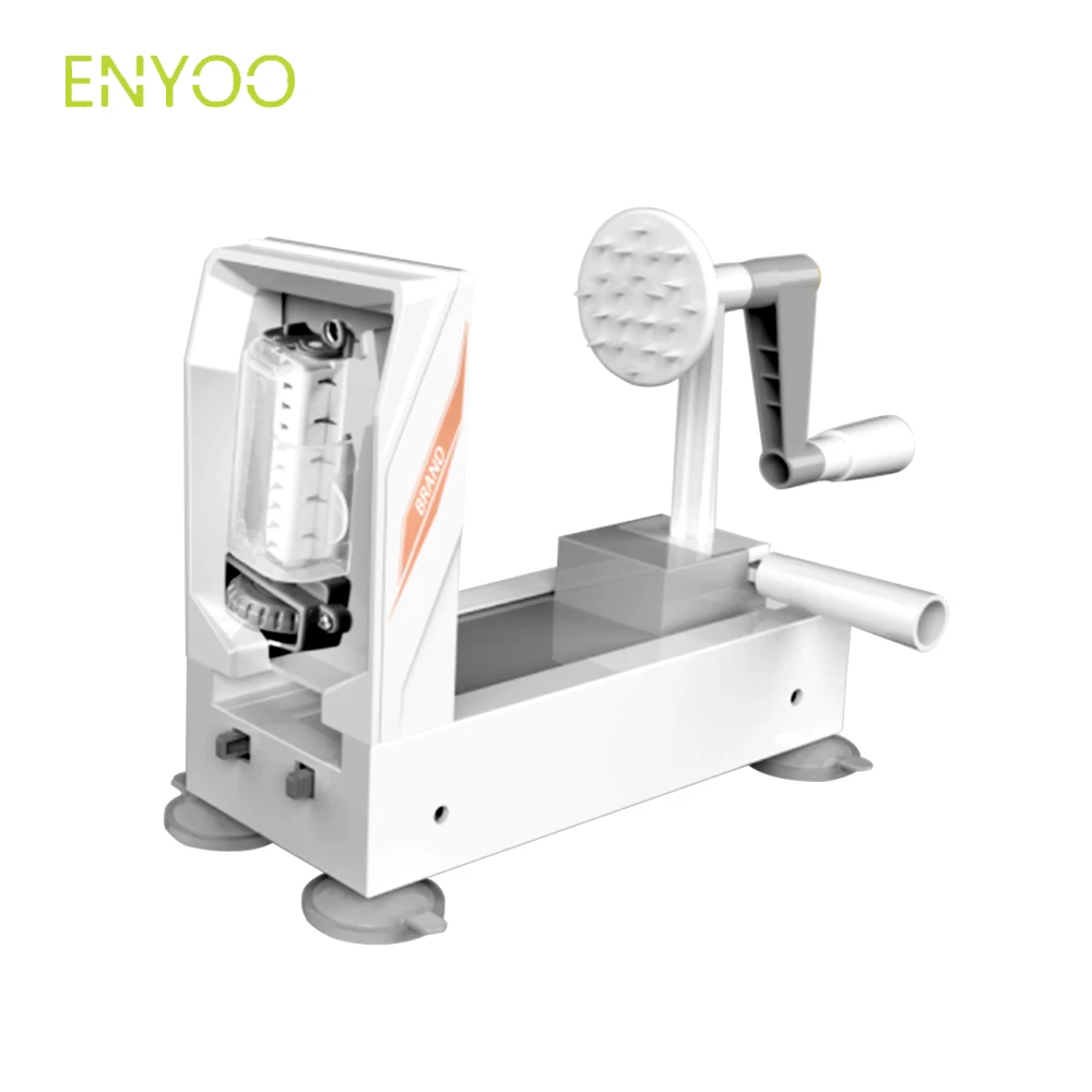 
2019 New Arrival Best Foldable Vegetable Spiral Slicer Spiralizer 4 in 1 