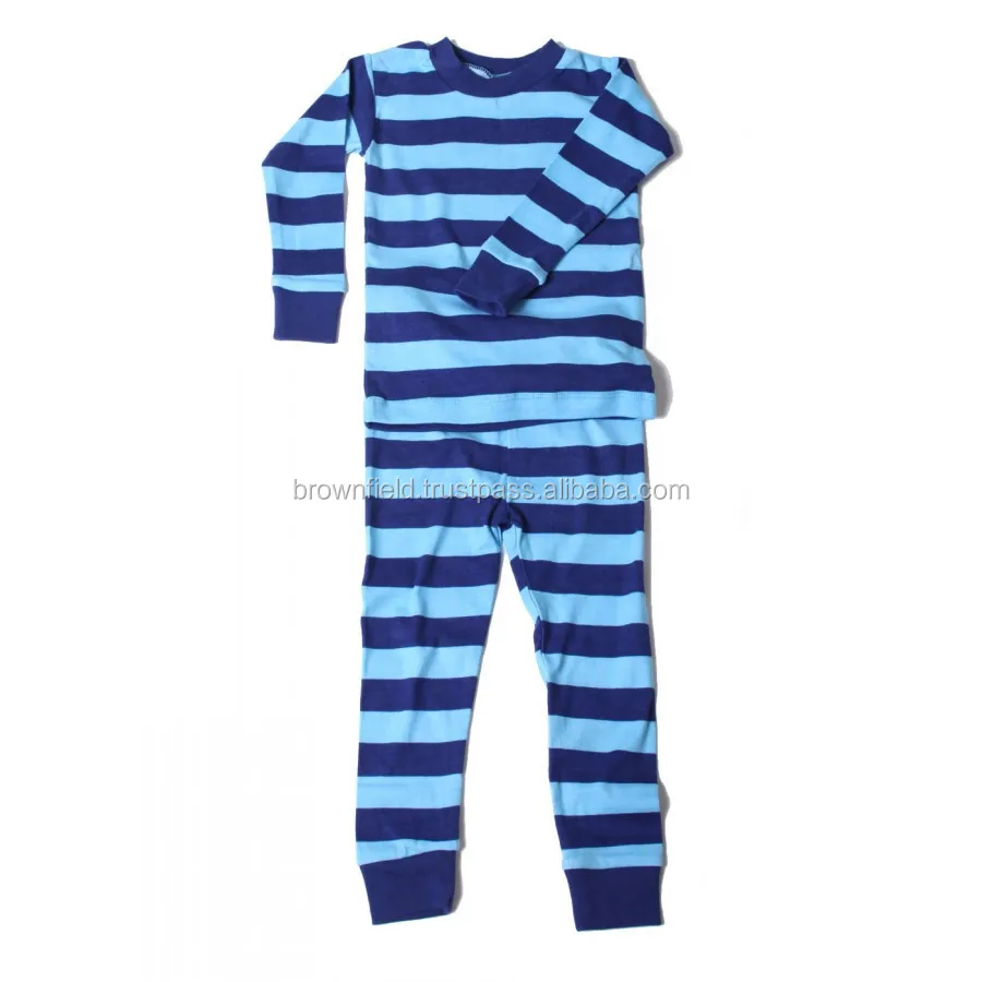 Kids striped pajamas set