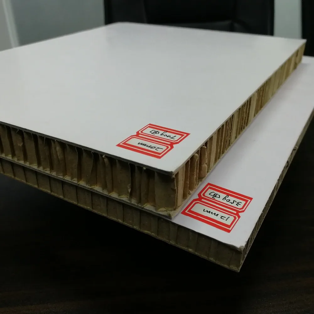 Hot sale manufacture price water resistant white paper honeycomb cardboard sandwich wall panels