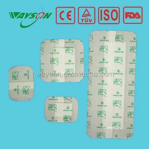 
2021 waterproof and transparent plaster with absorbent pad 