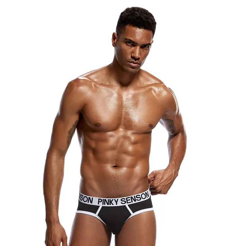 
custom made fashion comfortable waistband mens underwear 
