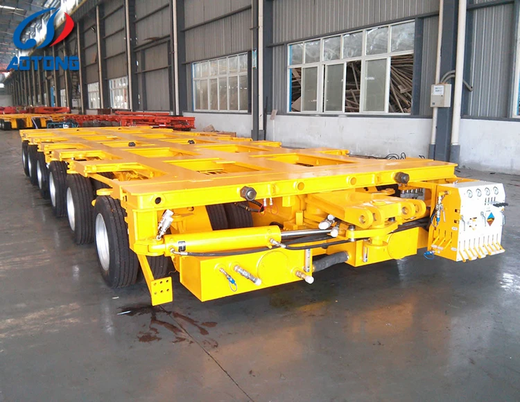 Goldhofer type 9 hydraulic axles modular trailer / multi-axles semi trailer