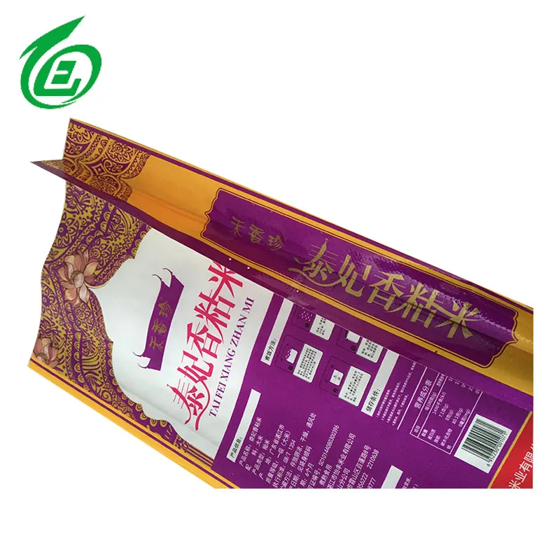 Пластиковые ламинированные ПП тканые сумка для упаковки риса