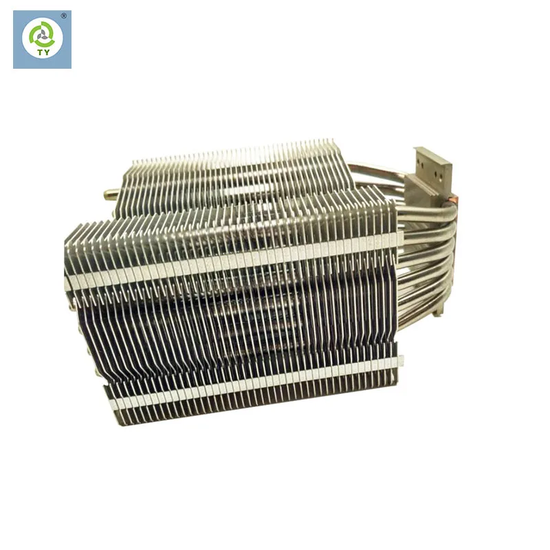 
heat sink pipe led 1000w Led Heat Sink Finned Heat Pipe Double Tower Radiator 