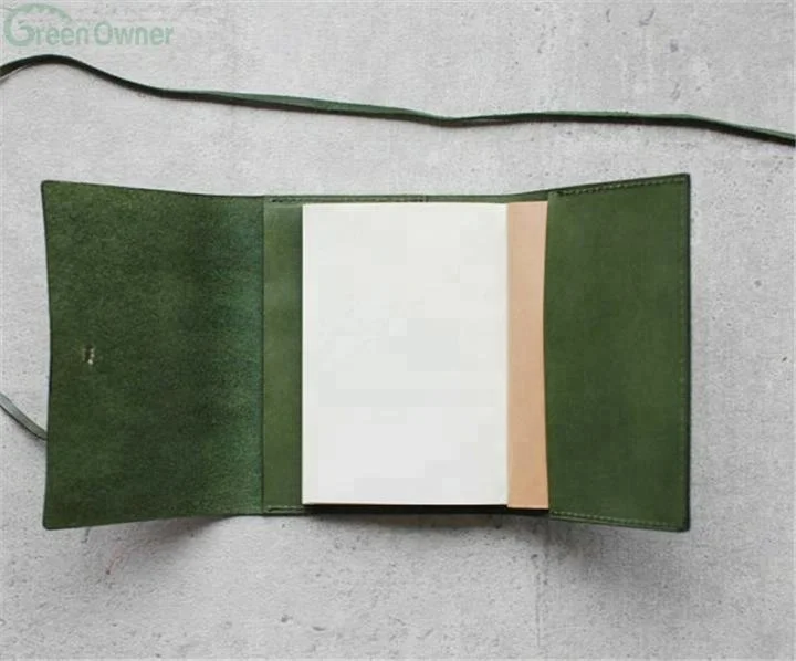 Индивидуальное портфель из искусственной кожи, офисные принадлежности с пряжкой, Обложка для блокнота A5 A6
