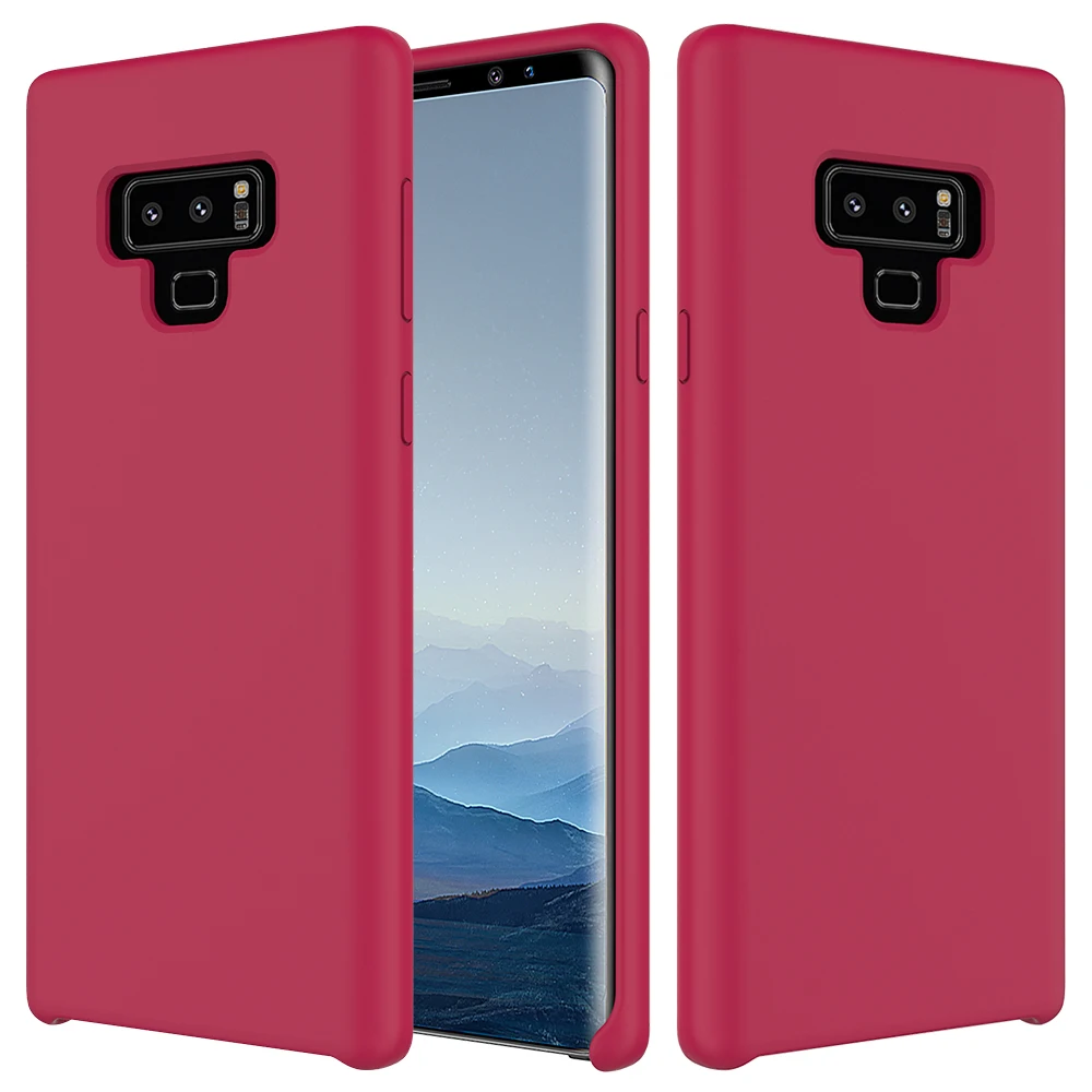 Premium Liquid Silicone Phone Case For Samsung Galaxy Note 9 Soft Cover