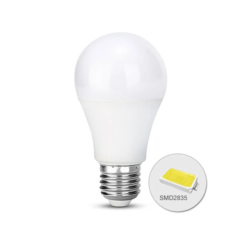 China Economic Electric Lamparas Led Lamp 220V 110V 5W 7W 9W 12W 15W B22 E27 A60 Led Lamp Light Bulb