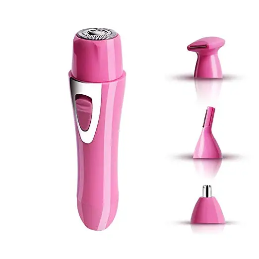 Lip Face Hair Removal For Women Sensitive Skin Pain-free Easy To Use & Clean - Womens Personal Eyebrow Razors Nose Trimmer