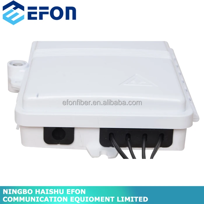 Хорошее проведение запечатывания 4 порт PC/ABS материал FTTH mini fiber optic клеммная коробка