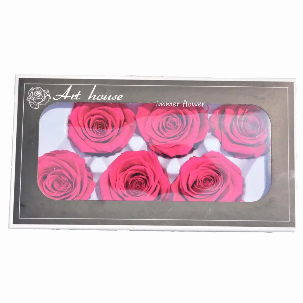 Wholesale fresh preserved rose freeze dried rose heads