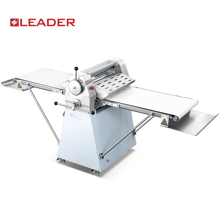 
Commercial big efficiency standing bakery automatic rollmatic benchtop croissant dough sheeter 