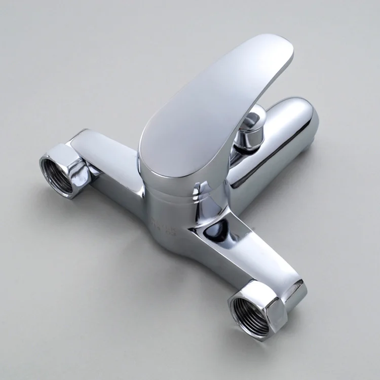 
zinc alloy bady bathroom wall mounted bath faucet 