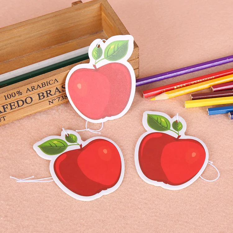 
New design car air fresher paper air fresheners die cut air freshener high quality 