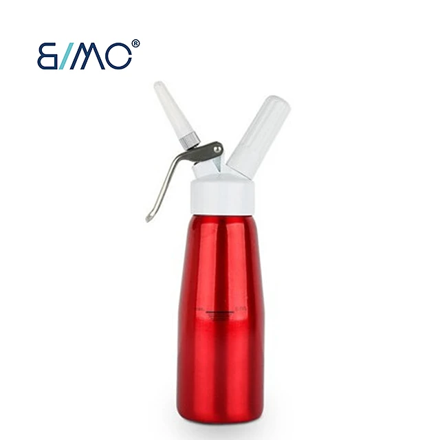 Thermal Kitchen Whipped Cream Dispenser  1-Pint Whipper Canister Container With 3 Whipping Decoration Tips