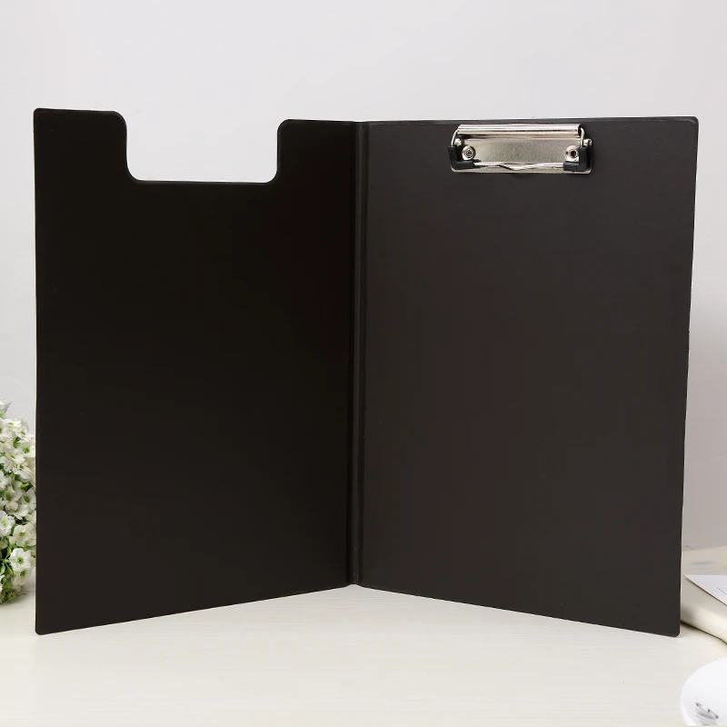 High Quality Cheap PVC A4 Leather A3 Size Plastic File Folder With Clipboard