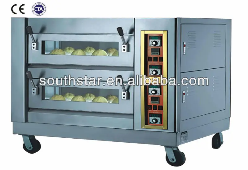  Одобренная CE Коммерческая электрическая печь для пиццы выпечки кексов высокого качества