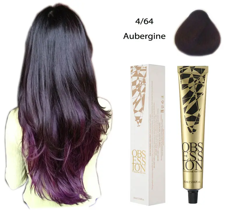 Заводское производство, низкая цена, натуральная Перманентная фиолетовая краска для волос с особыми эффектами