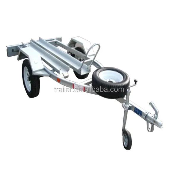 Горячая окунутая гальванизированная Одиночная аккумуляторной топливной системы мотоцикла трейлер