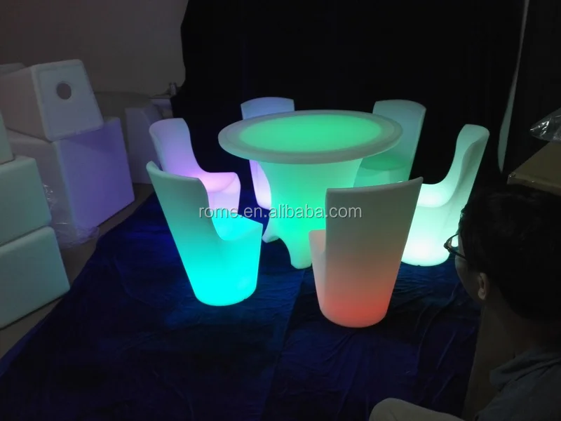 Most Selling Product in Alibaba outdoor furniture manila Led Luxury Chair And Sof for sale