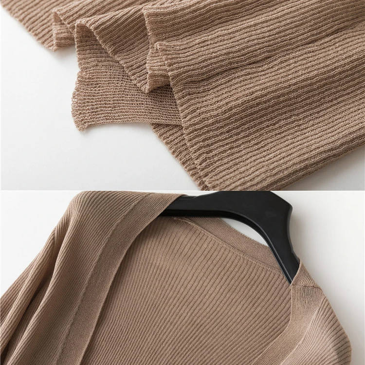 Extra long sweater abaya meryl fabric cardigan women long