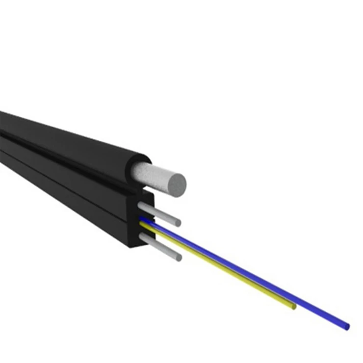  На открытом воздухе 2 ядра G657A самонесущий Рисунок 8 антенный Тип FTTH волоконно-оптического