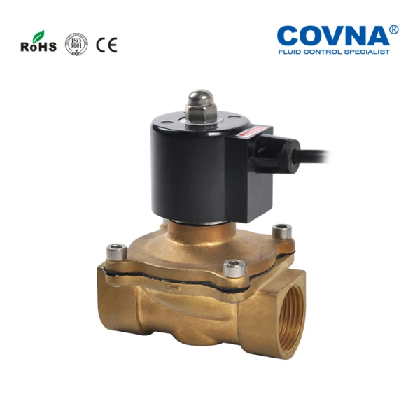 COVNA Brass Ip68 Underwater Submersible Musical Fountain AC 24V DC 24V Solenoid Valve