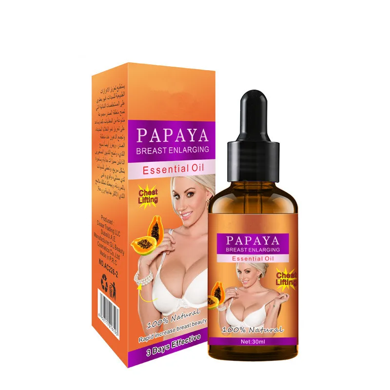 Wholesale in stock papaya breast enlargement essential oil