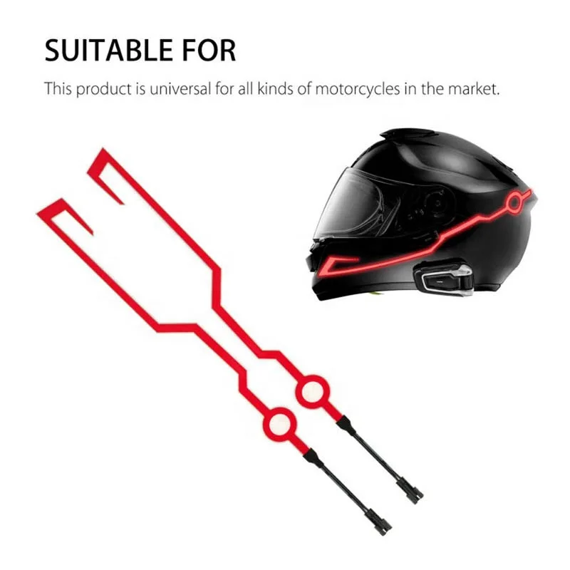 
DIY Cool EL light el tape safety glowing el light helmet 