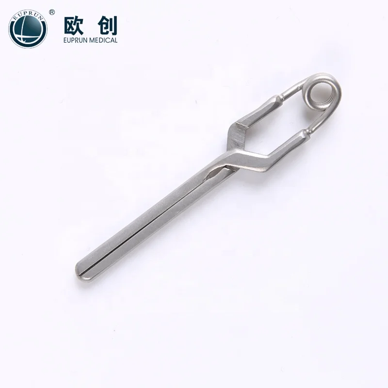 Euprun ready to ship clip applier laparoscopic bulldog Clip forceps 10mm 330mm reusable laparoscopic instruments