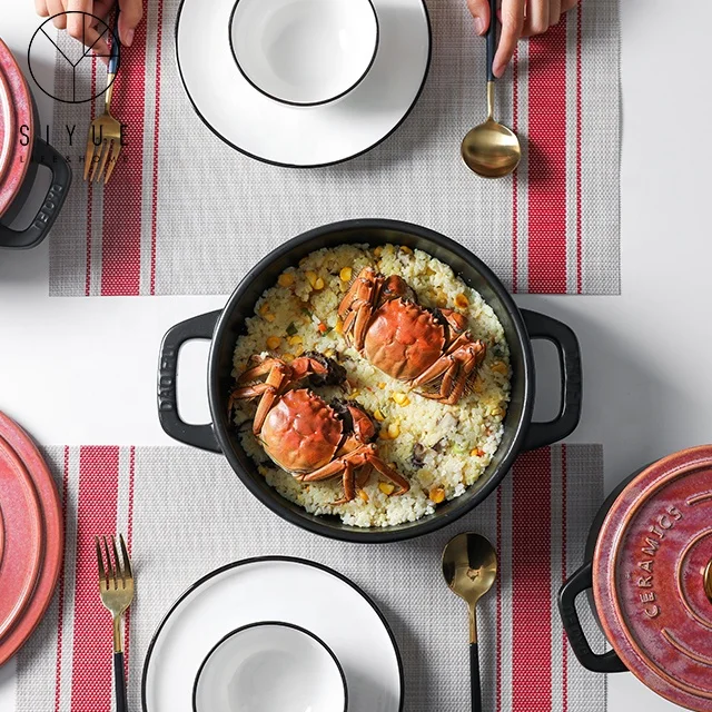 China yummy food high temperature resistant retro stew clay pot 1825