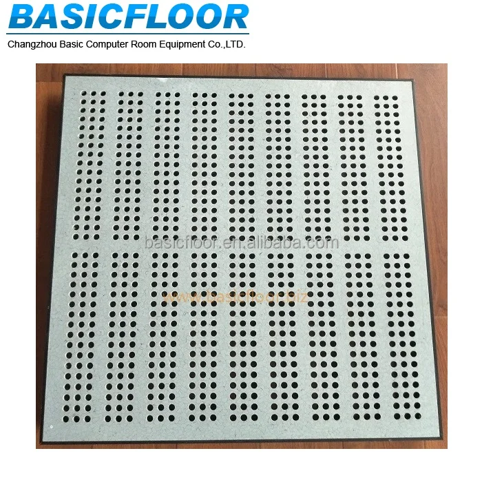 High quality cheap server room steel dampers perforated raised floor
