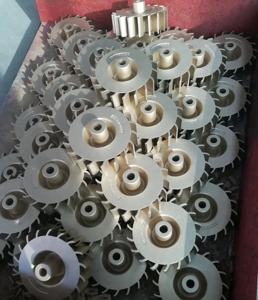 
Customized investment casting bronze / brass Open and Closed type Impellers / Rotors 