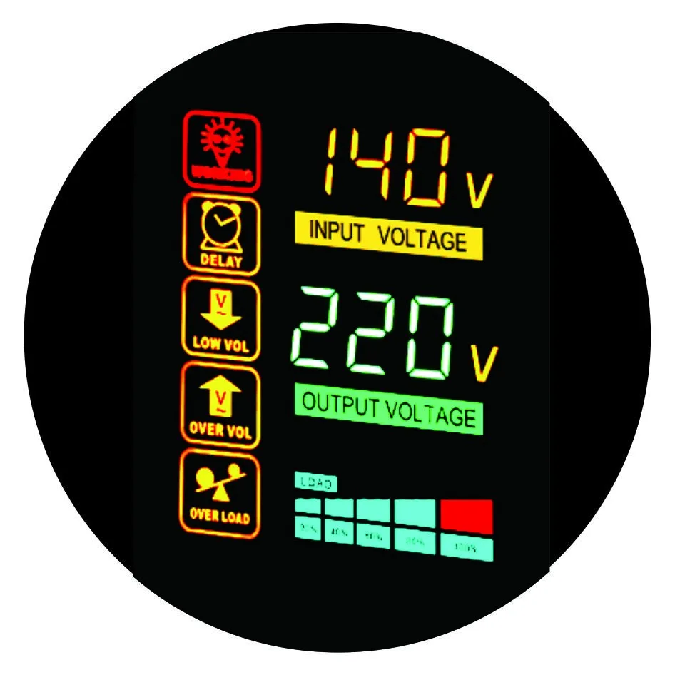 kebo wall mounted voltage regulator relay type SWDR-5000VA