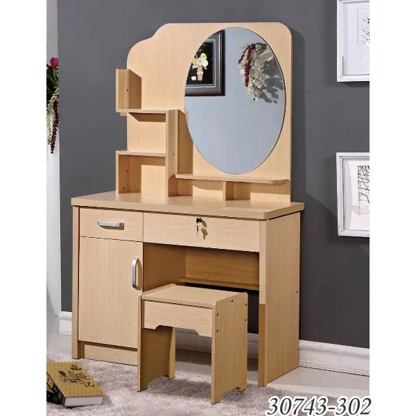 
Деревянный туалетный столик с зеркалом, мебель для спальни 30743-302-NA 