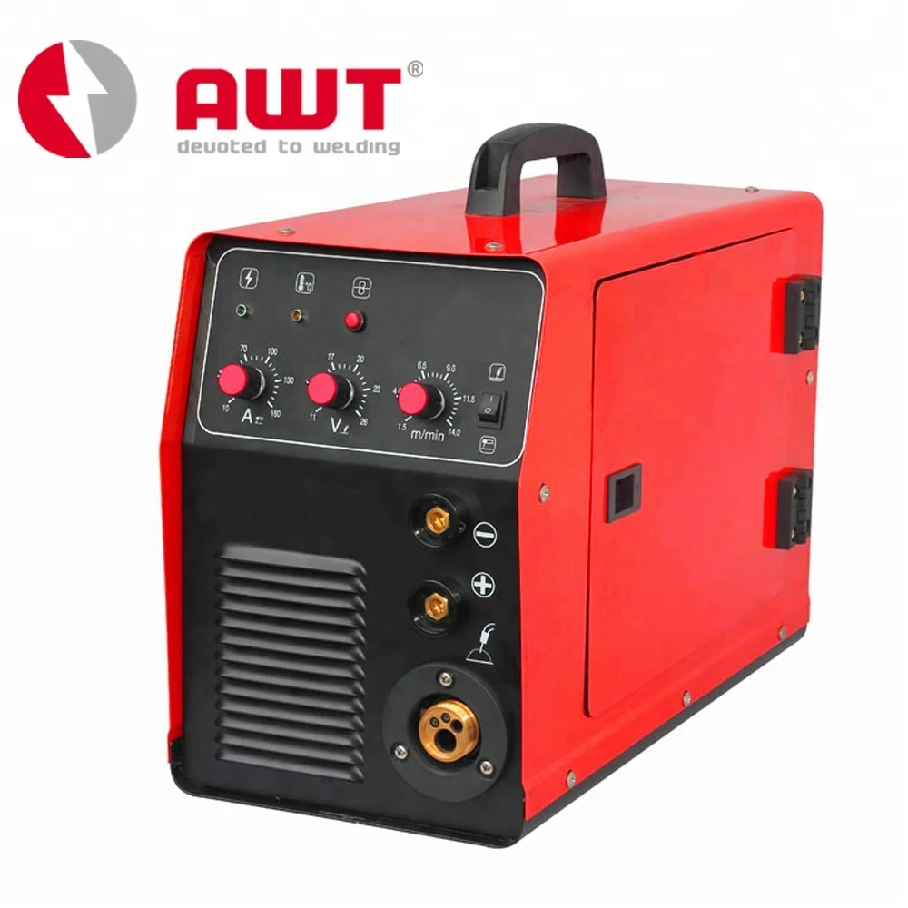 
AWT MIG/MMA06-/160I/200/250I Electric Portable Inverter MIG Welder portable gas Welding Machine 