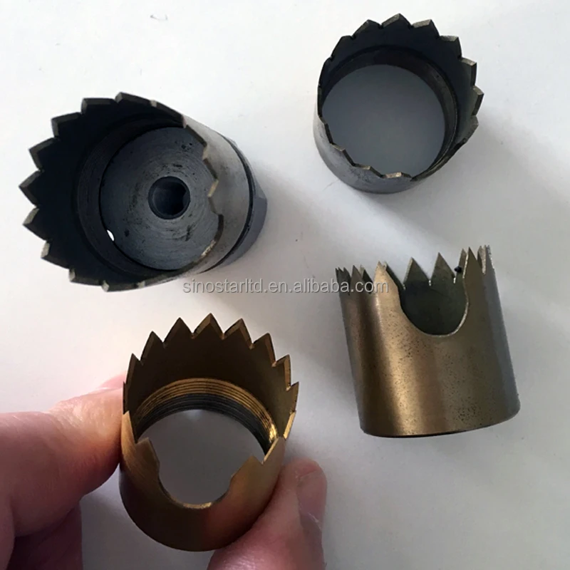 industrial packaging machine serrated round blade