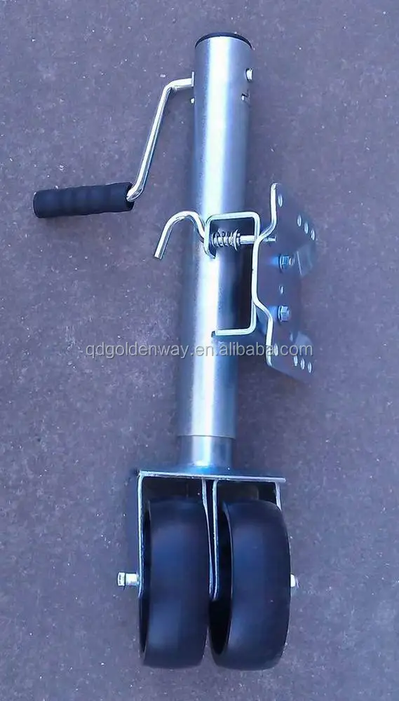 dual wheel 2000lbs jockey wheel for trailer