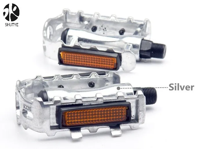 High Quality Anti Skid Aluminium Alloy Bicycle Pedal Bicycle Accessories With Reflective Light