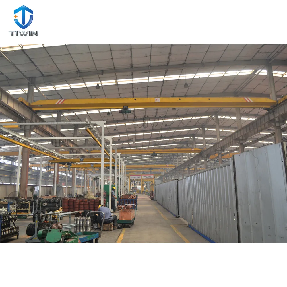
Rail traveling hoist lift 15tsingle girder overhead crane 