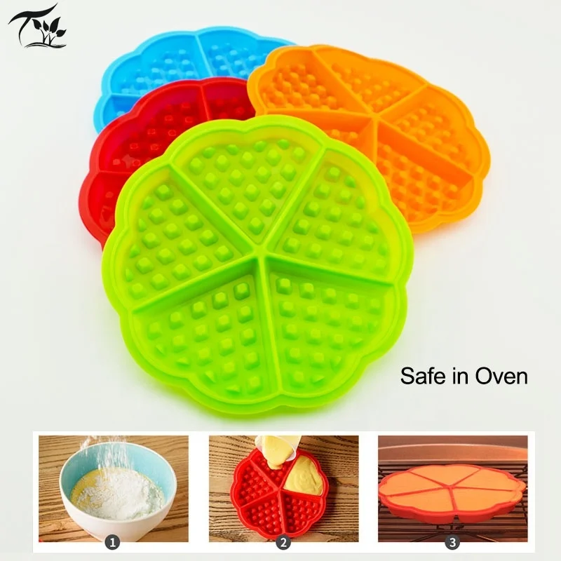 
Silicone Baking Mold Cake Tools Custom Silicone Waffle Mold 