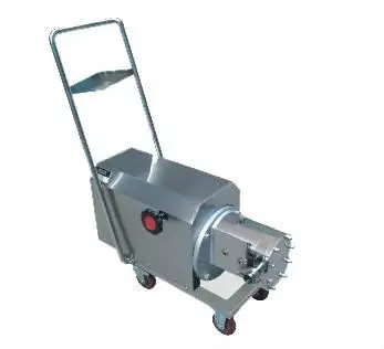 BOAO  Food grade stainless steel Rotary Lobe Pump for medicine with hoper control box