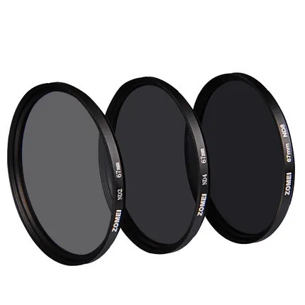 
ZOMEI UV CPL ND8 mobile phone camera lens Filter Kit with Cap 