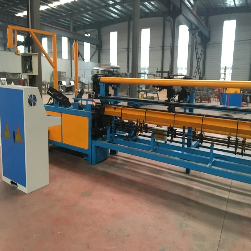 fully automatic chain link fence making machine with compact roll