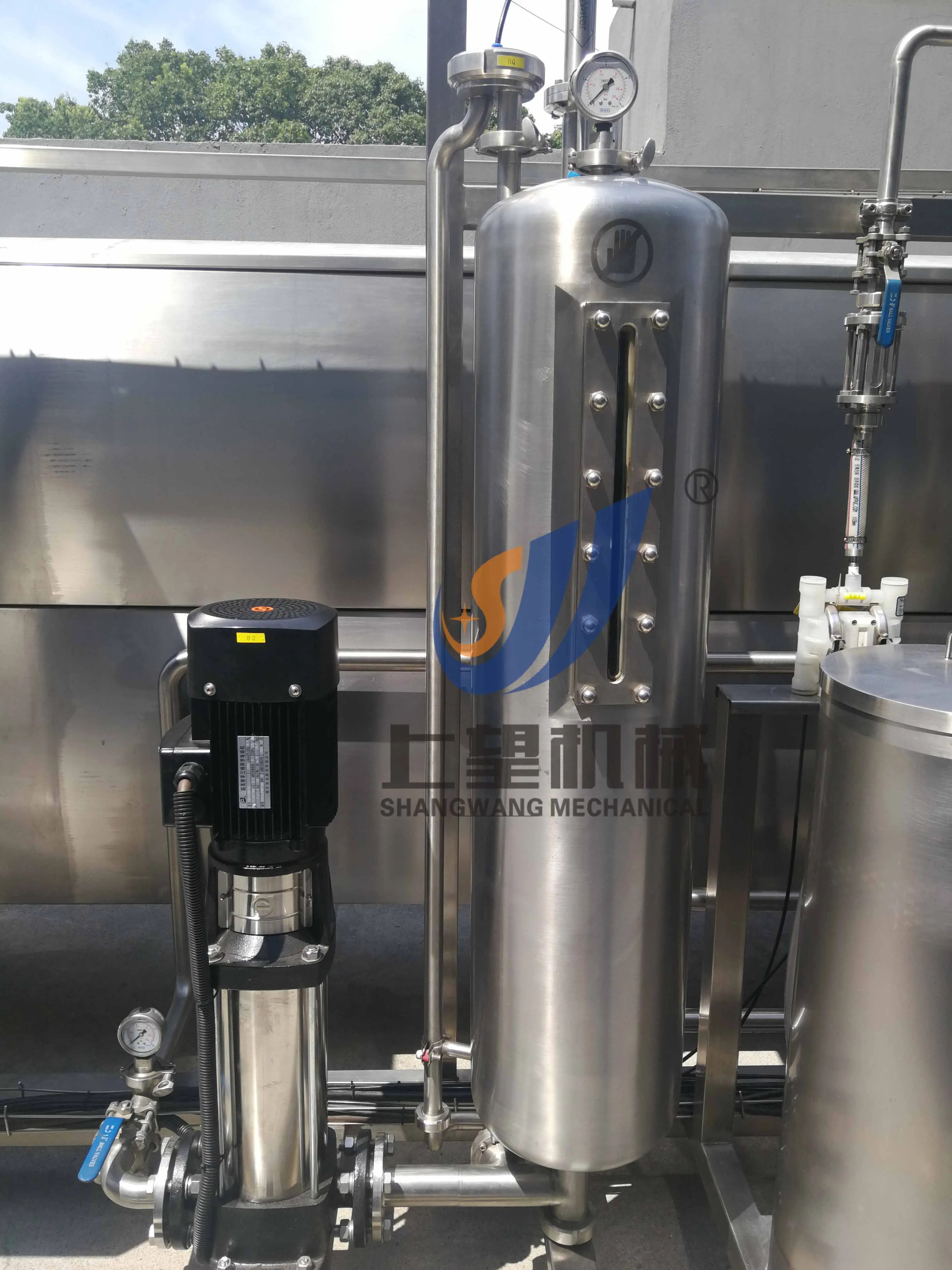 tubular juice sterilizer