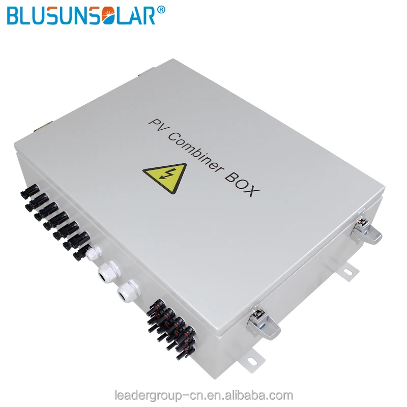 12 String input to 1 string output for off grid solar energy system Photovoltaic Array Solar PV Combiner Box