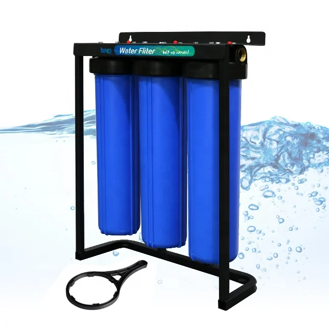 Big Blue 3 Stage 20 Inch Water Purifier Filter for Whole House