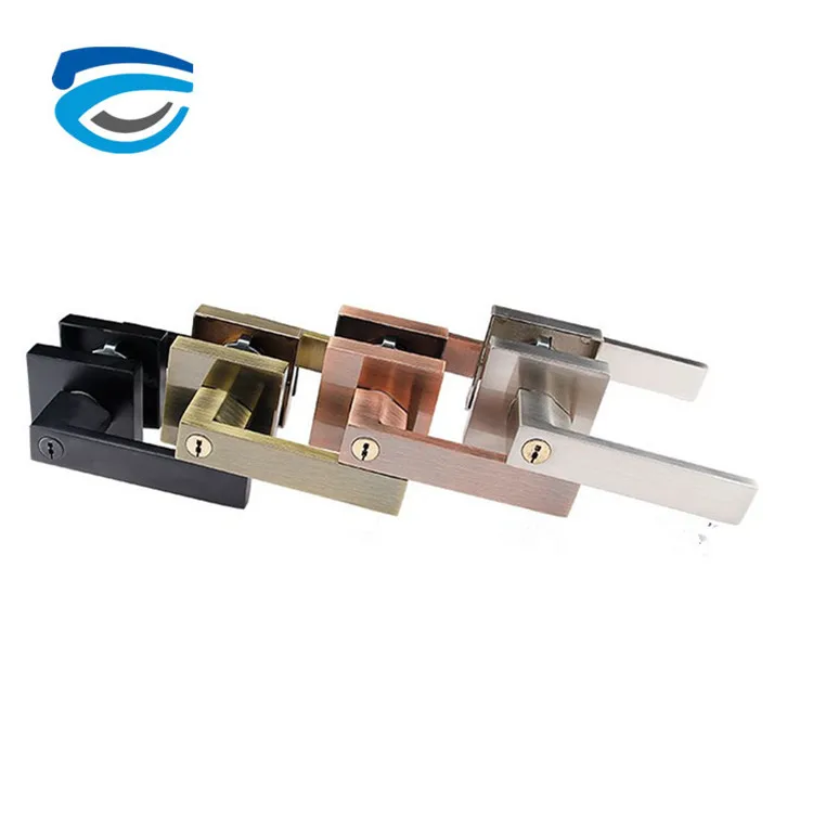 Indoor tubular doorset inside lock key passage handle lever lock